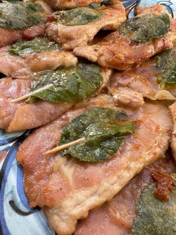 Stuffed Veal Saltimbocca with Ricotta and Basil