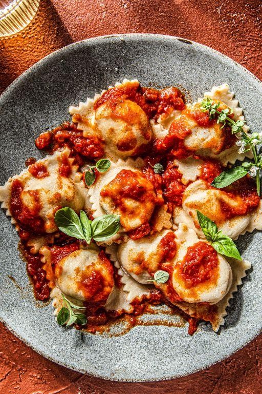 Sun-Dried Tomato and Goat Cheese Tortellini