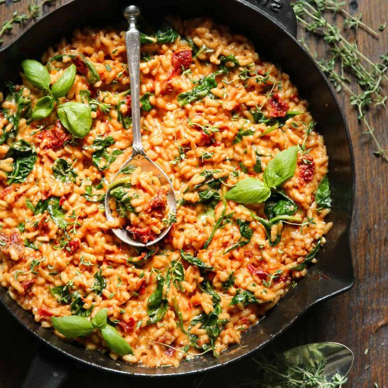 Sun-Dried Tomato and Parmesan Risotto