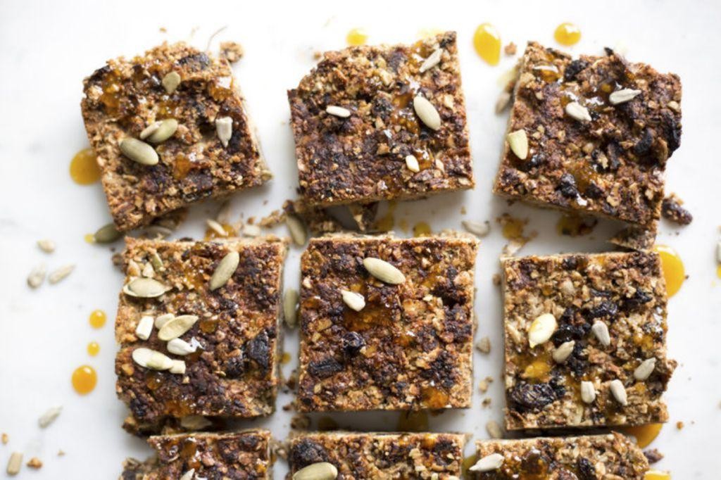 Sunflower Seed and Honey Energy Bars