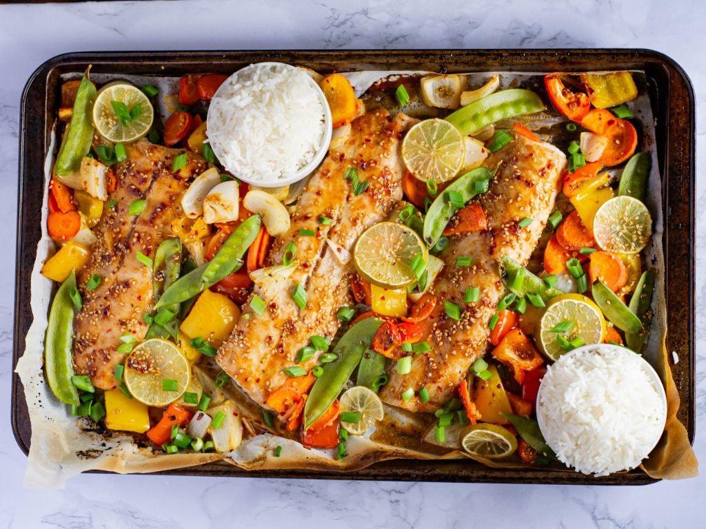 Sweet Chili Glazed Hawaiian Mahi Mahi