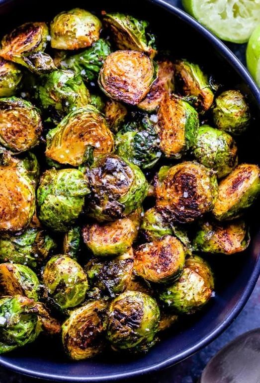 Sweet Chili Lime Brussels Sprouts