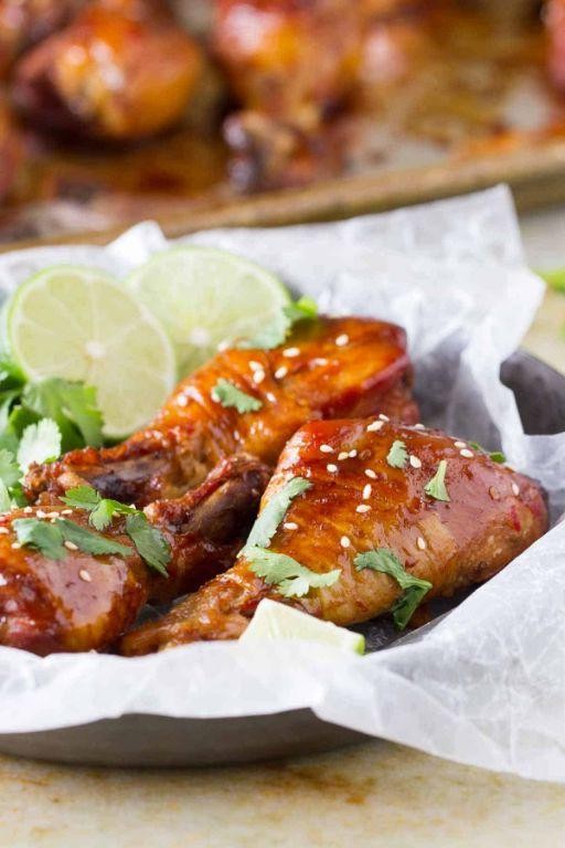 Sweet Chili Lime Saucy Chicken Drumsticks