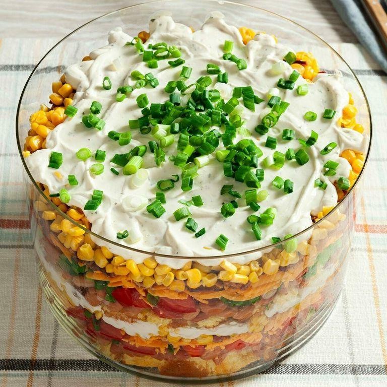 Sweet Honey Butter Cornbread Salad