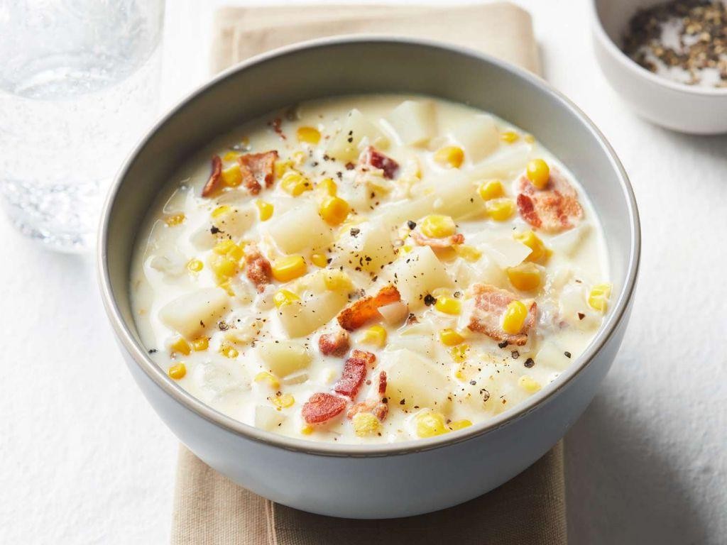 Sweet Onion and Corn Chowder