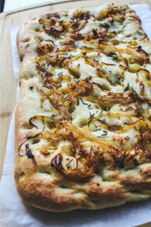 Sweet Onion and Herb Focaccia