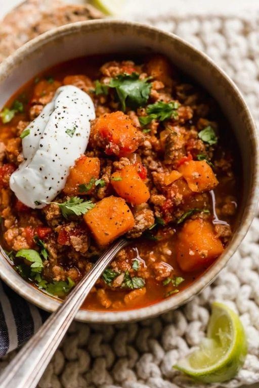 Sweet Potato No Bean Chili