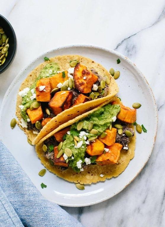 Sweet Potato and Black Bean Taco Salad