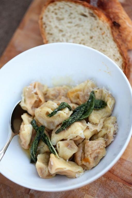 Sweet Potato and Sage Tortellini
