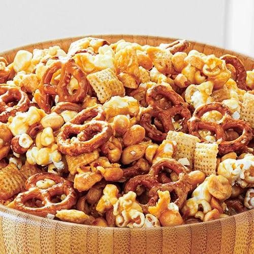 Sweet and Salty Caramel Chex Mix