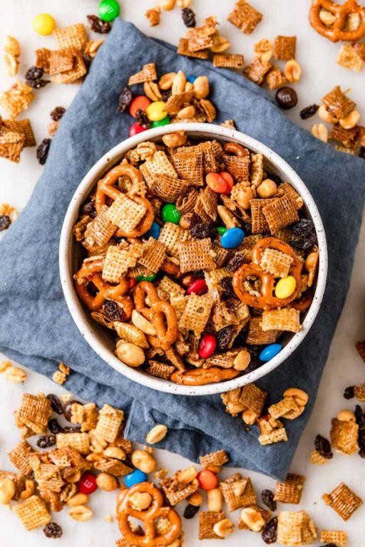 Sweet and Salty Chocolate Cereal Mix