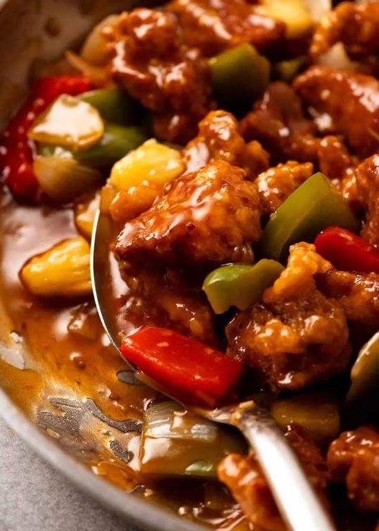 Sweet and Sour Pork Spedini