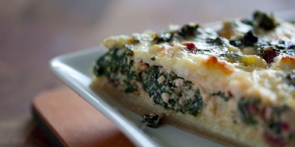 Swiss Chard and Goat Cheese Quiche