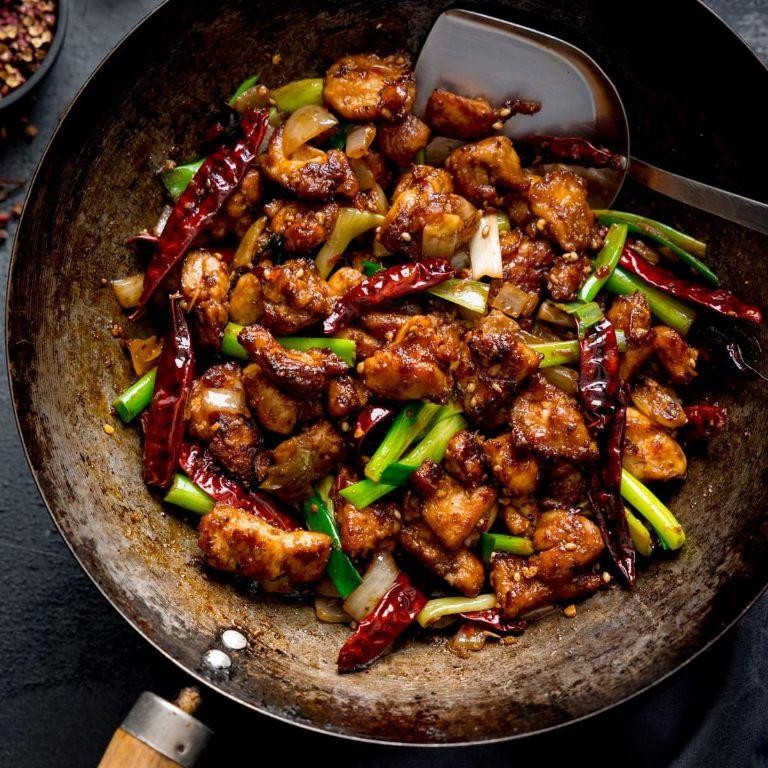 Szechuan Pepper Chicken Thigh Stir-Fry
