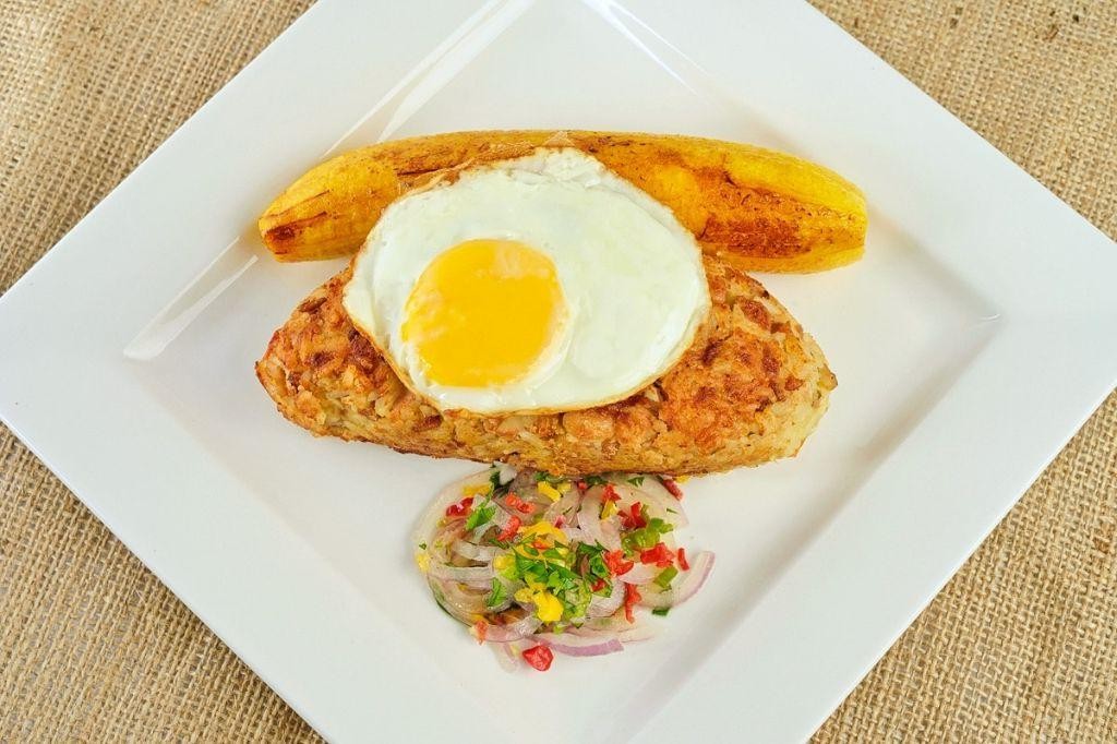 Tacu Tacu with Fried Egg