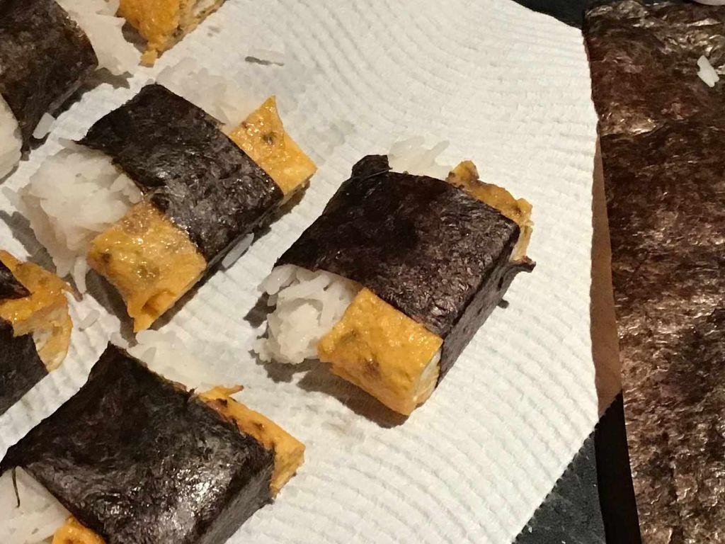 Tamagoyaki with Mushroom Filling