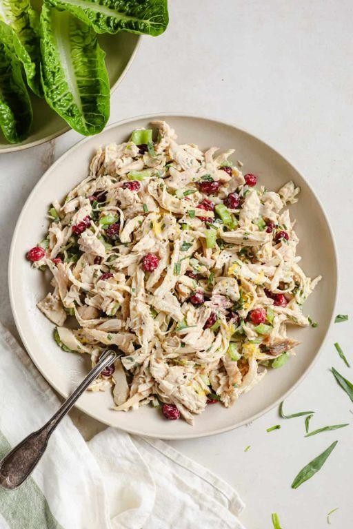 Tarragon Dijon Rotisserie Chicken Salad
