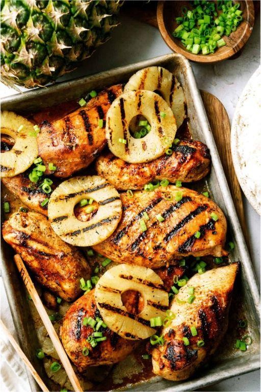 Teriyaki Boneless Chicken Thighs with Pineapple