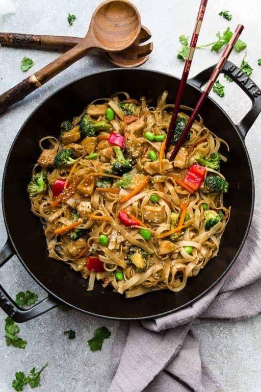 Teriyaki Chicken Miracle Noodle Stir-Fry