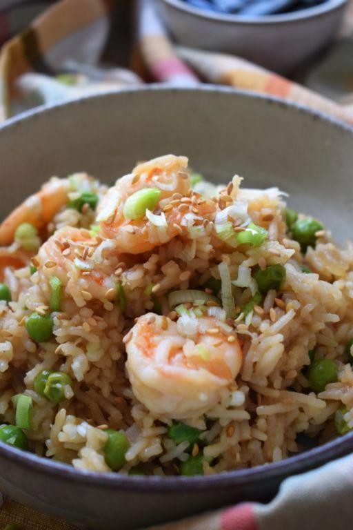 Teriyaki Shrimp Fried Rice