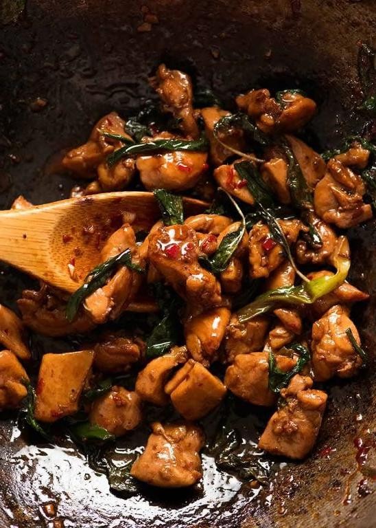 Thai Basil Ginger Chicken
