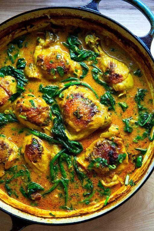 Thai Coconut Curry Boneless Chicken Thighs