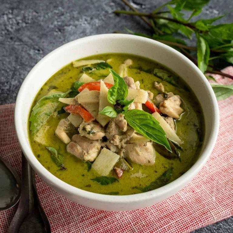 Thai Green Curry Chicken Bowl