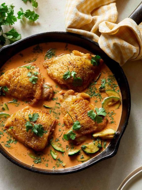 Thai Red Curry Chicken Thighs