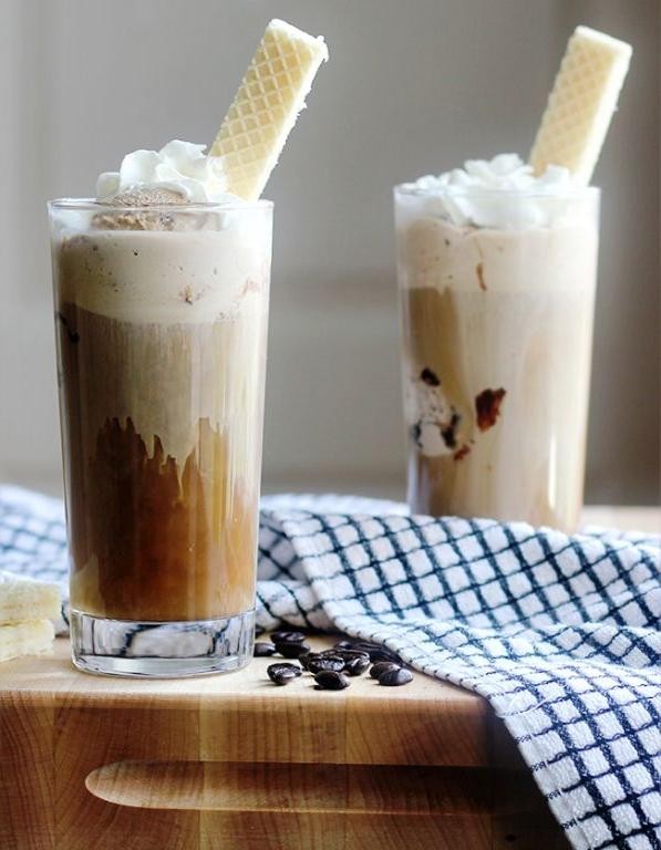 Tiramisu Ice Cream Coffee Soda Float
