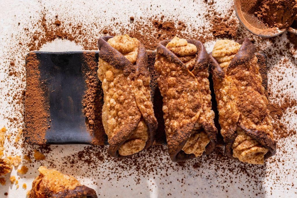 Tiramisu-Inspired Cannoli Filling