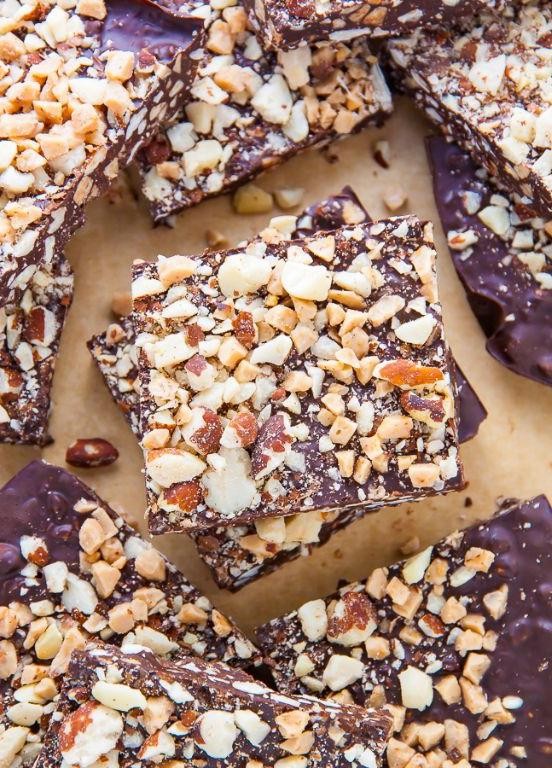 Toffee Almond Bark