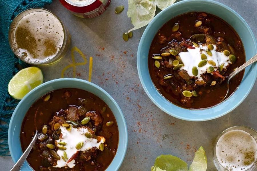 Tomatillo and Chorizo Skillet