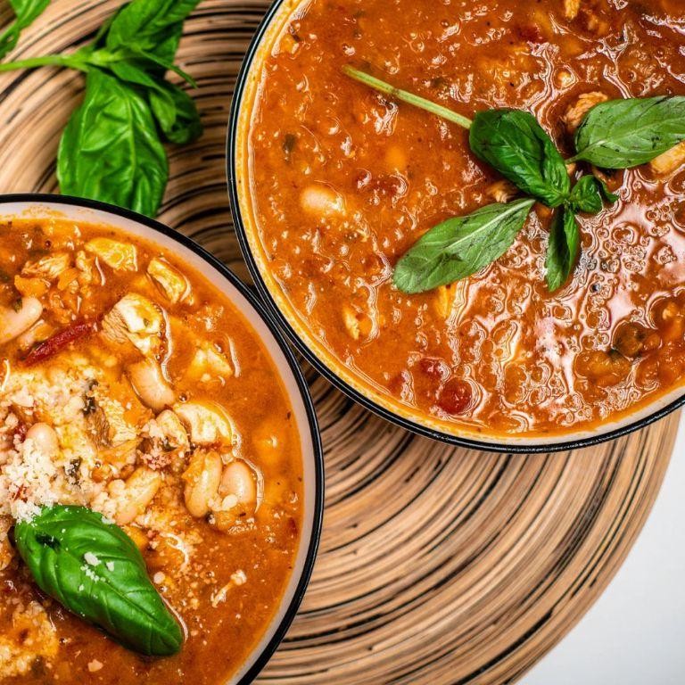 Tomato Basil Stew Chicken
