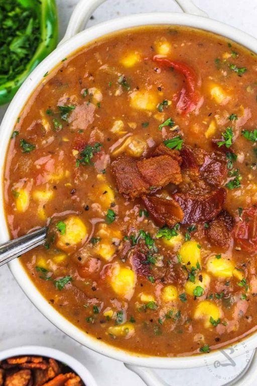 Tomato and Corn Chowder