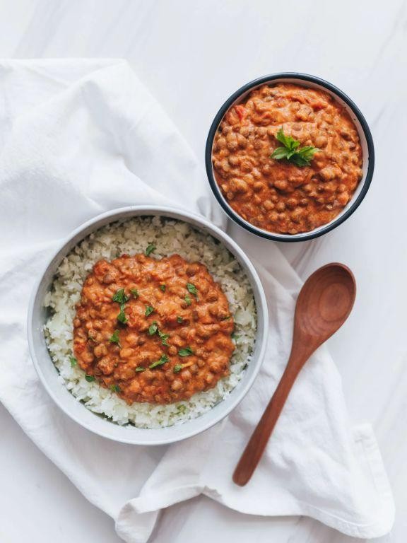 Tomato and Lentil Curry