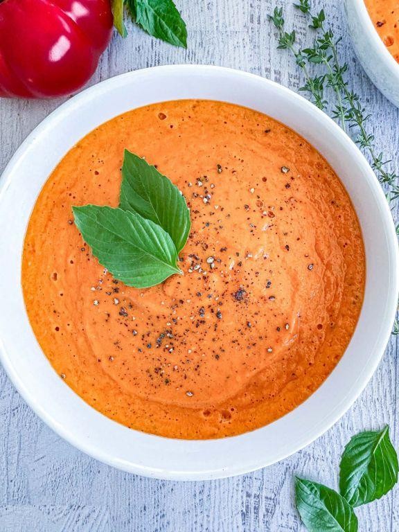 Tomato and Mushroom Vita Mix Soup