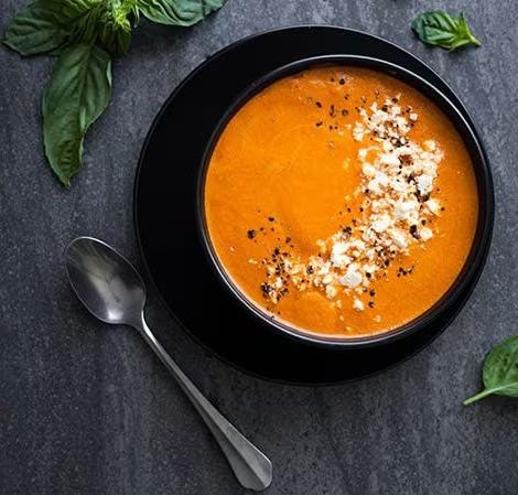 Tomato and Roasted Red Pepper Vita Mix Soup