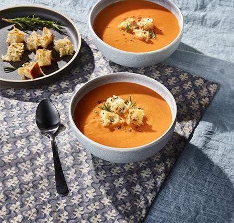 Tomato and White Bean Vita Mix Soup