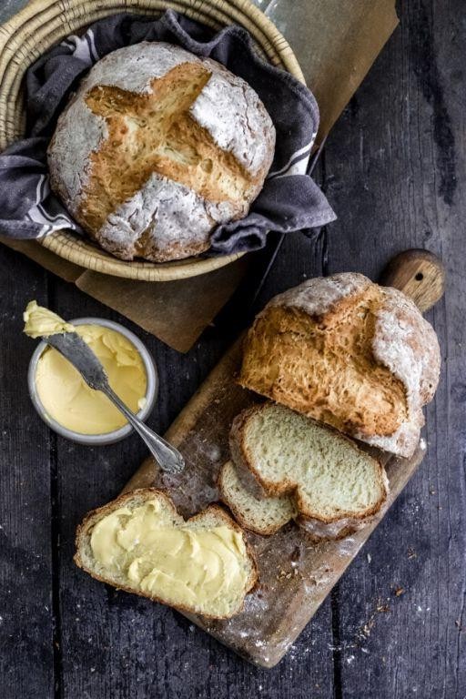Traditional Irish Soda Bread with Buttermilk