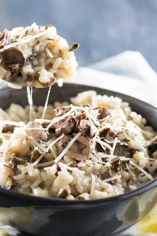 Truffle-Infused Mushroom Risotto