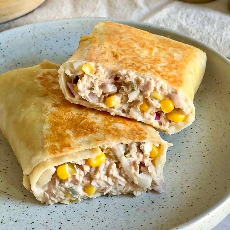 Tuna and Greek Yogurt Protein Wrap