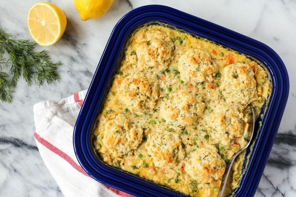Turkey and Biscuit Casserole