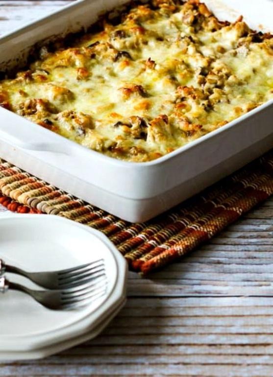 Turkey and Cauliflower Casserole