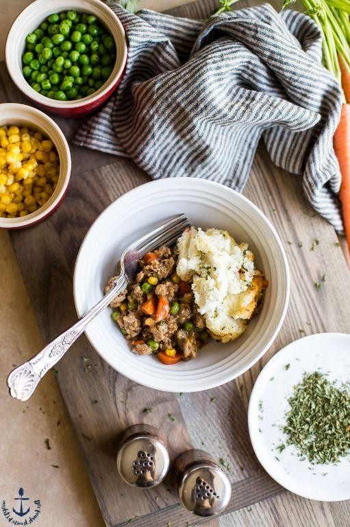 Turkey and Cauliflower Mash Shepherd’s Pie