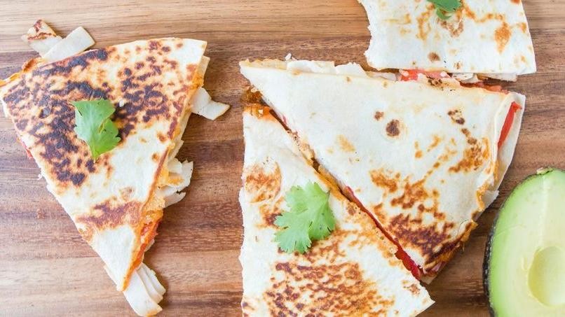 Turkey and Cheese Quesadillas