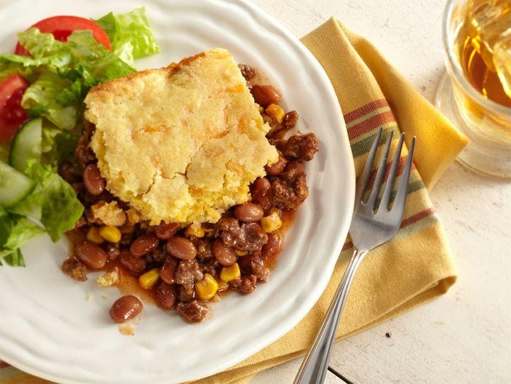 Turkey and Cornbread Casserole