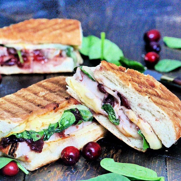 Turkey and Cranberry Panini
