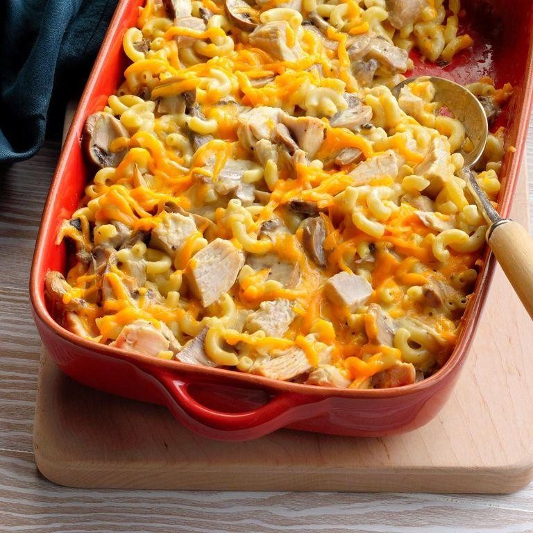 Turkey and Macaroni Cheese Casserole