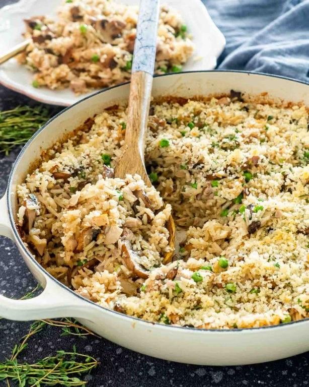 Turkey and Wild Rice Casserole