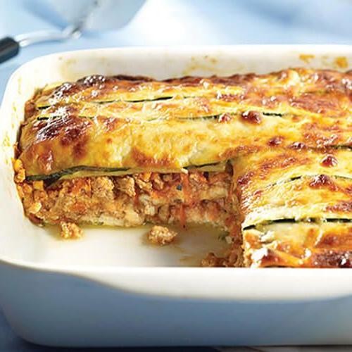 Turkey and Zucchini Lasagna